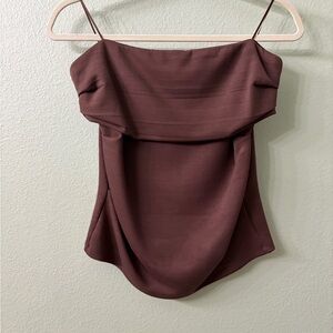 Envie Brown Women's Tube Top